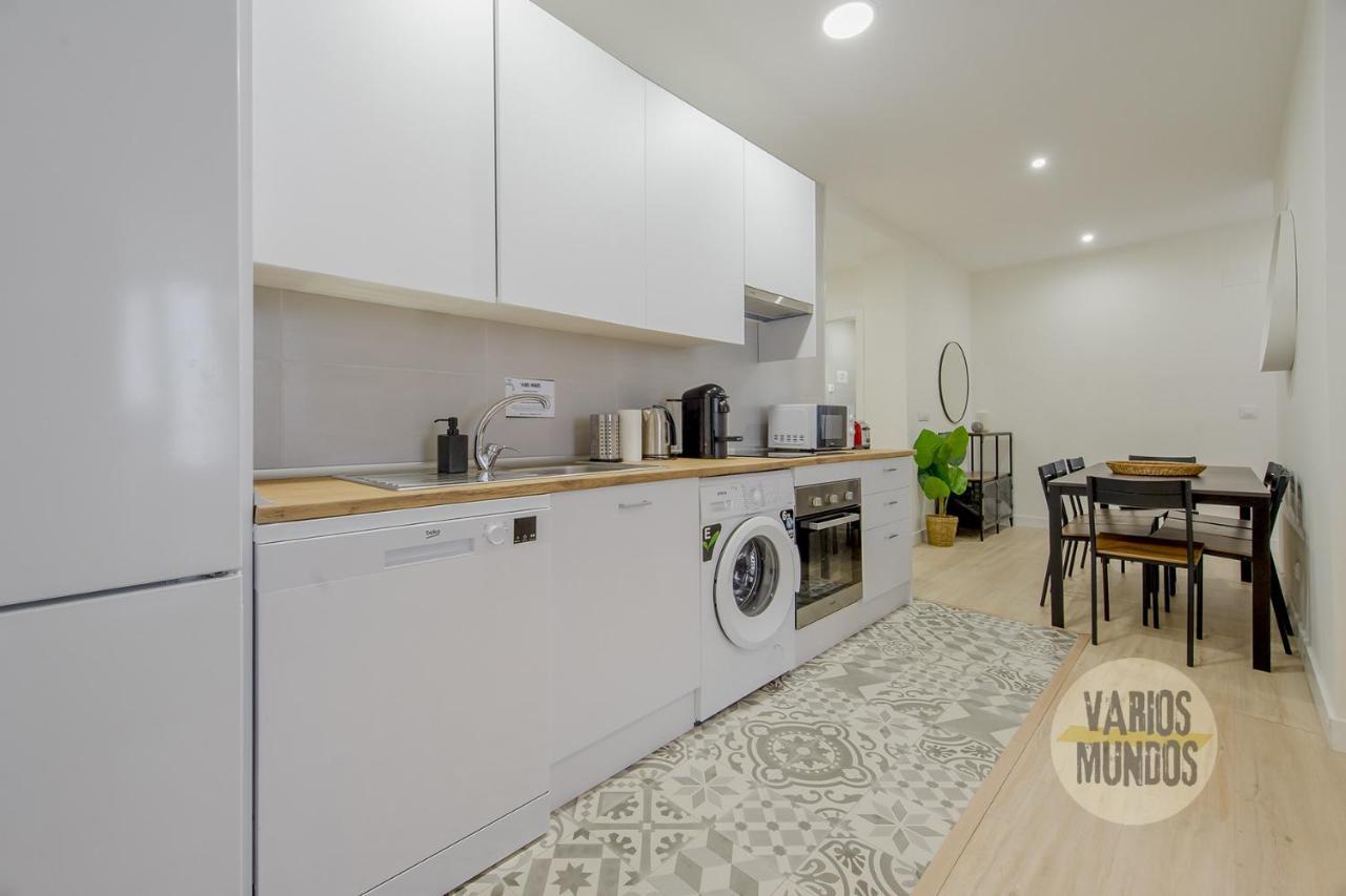 Spacious New Apartment Para 7 En La Plaza De Tirso De Molina Madri Exterior foto
